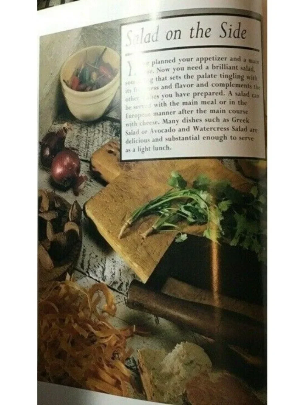 Bak Books salad taste